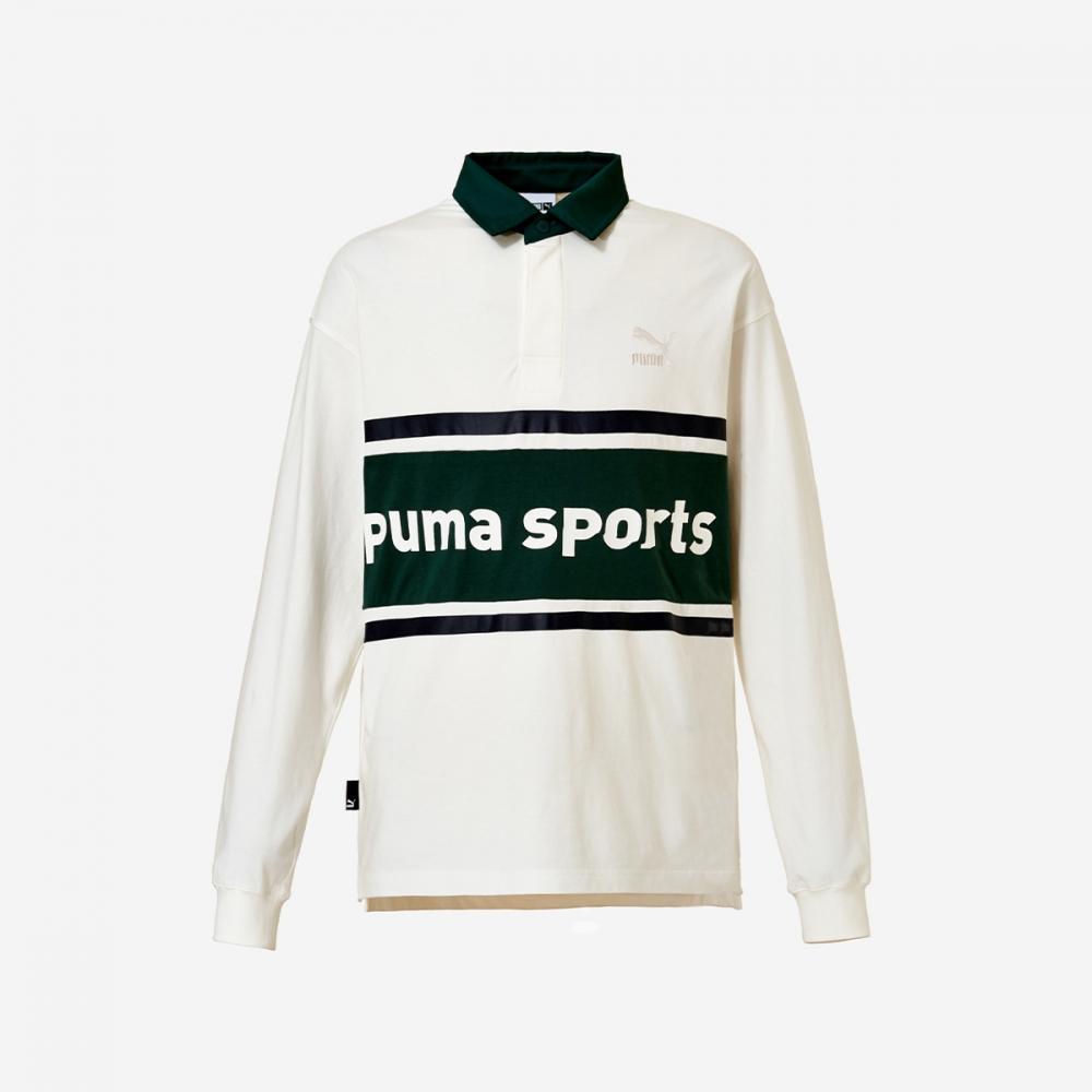 

Puma Поло с длинным рукавом Puma Team PKI94001902 Теплый белый малахит
