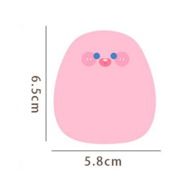 1 Stück Briefpapier Cartoon Candy Color Notes Haftnotizen Notizblock
