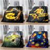 Borussia Dortmund BVB Erling Haaland Kuscheldecke, Effektvoller Fußballstar-Druck Weiche Flanelldecke Fan-Geschenk