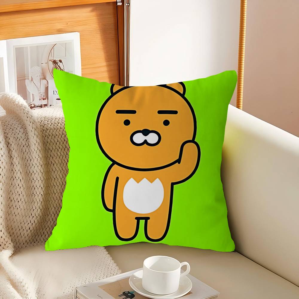 K-KAKAO FRIENDS Kissenbezug Kissenbezug Dekokissenbezug Bedruckter Kissenbezug für Couch