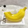 Creative banana tissue box living room coffee table home decoration ceramic paper pumping box