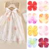 60Pcs Artificial Flower Head for Crafts Headwear Home Wedding Decoration Scrapbooking Clothing Sewing Fake Flowers Accessories