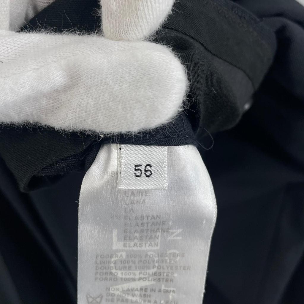 VERSACE Plain setup black mens 56 used