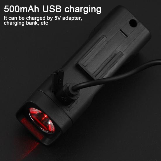 Super jasné světlo na kolo Vysoké lumeny 3 režimy Nastavitelné Vodotěsné Dobíjecí Snadná instalace Kapesní LED světlomet na kolo