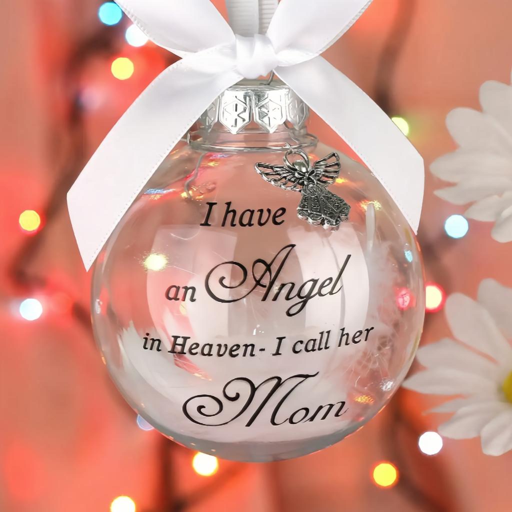Christmas Hanging Decoration Ball Pendants Angels, for Christmas Party Memorial Ornament XMas Tree Hanging Decorative Suppl