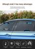 Universal Car Window Sunshade with Anti-Mosquito Screen and Heat Insulation
