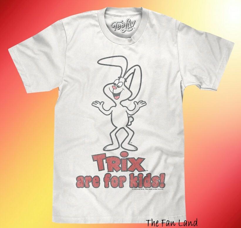 New Trix Are for kids Cereal General Mills Vintage Mens Classic Unisex T-Shirt XXL