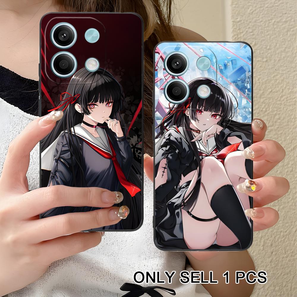 Wuthering Waves Chisa Phone Case for Xiaomi Redmi 15 14 13 12 A5 3 2 1 C Plus 4G 5G Soft TPU Shockproof Cover