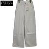 23 Year Old White Fake Leather Flare Pants Bottoms 34 whiteUsed