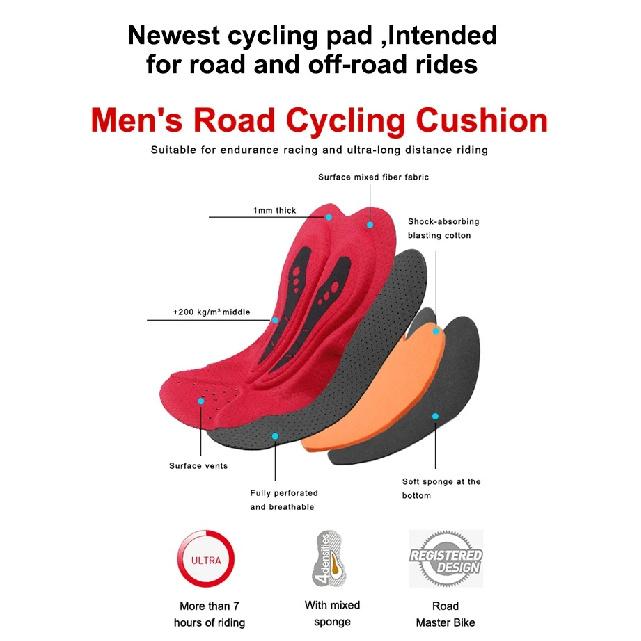 Cycling Shorts 5D Gel Pad MTB Breathable Quick Drying Dropshipping Road Mountain Bike Shorts Bib