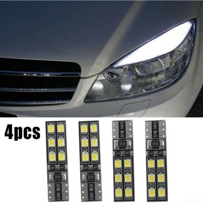 Car LED Lights 6000K White Eyebrow DC12V T10-12SMD-2835 Bulbs Portable