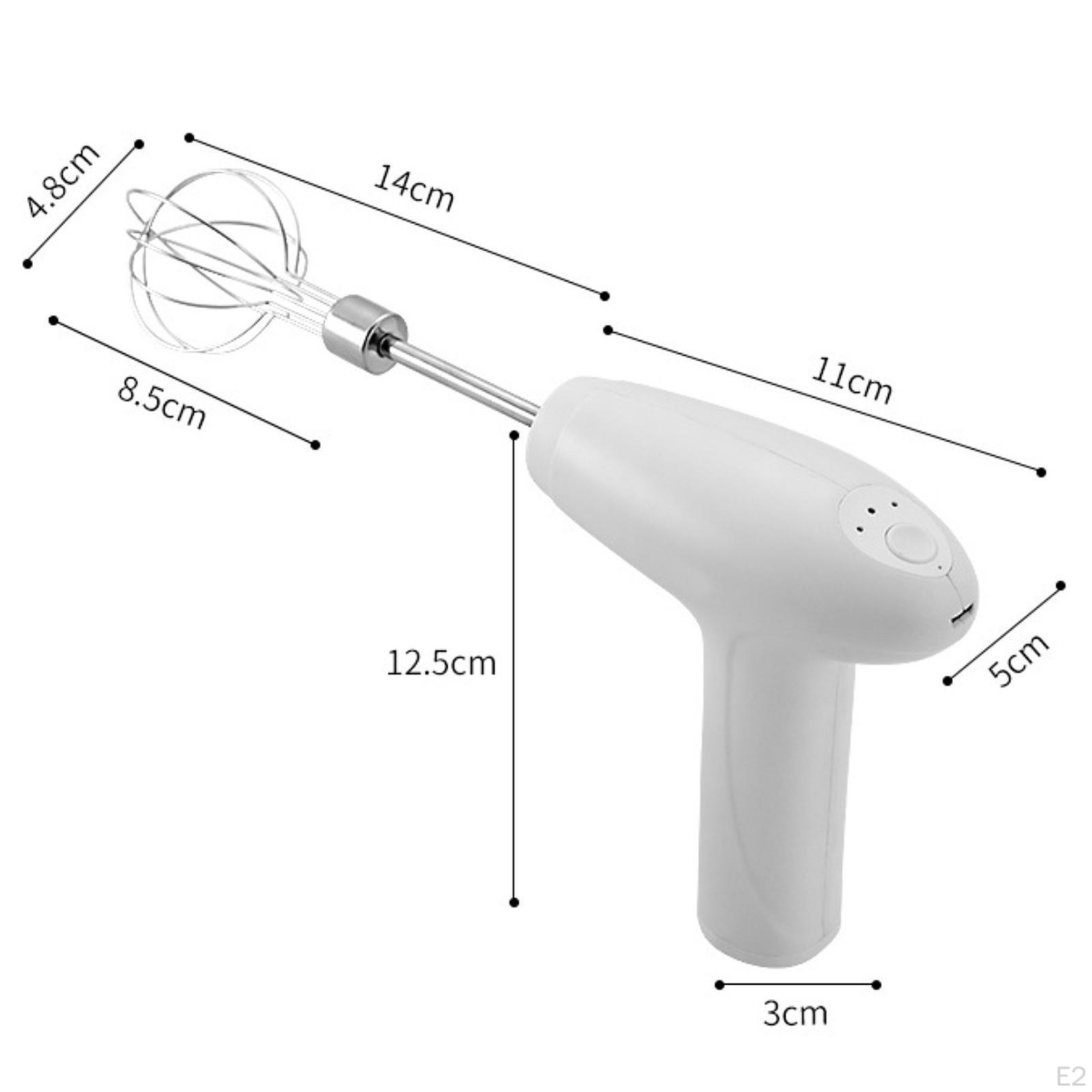 Электрический вспениватель молока Кофе с 3 скоростями Легкоочищаемый венчик для взбивания — фото 10