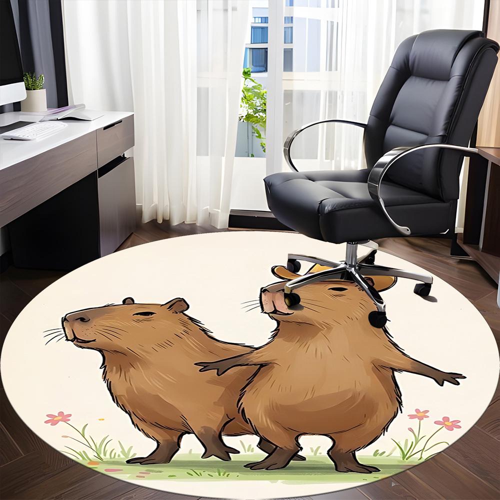 1 Stück Wasserschwein, Cowboyhut Stuhl Teppich für Büro, Weiche Flanell Decke Matte, Perfekt für Büro, Feiertags Party Dekoration Wahl yy260209002