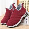 Winter Cotton Shoes Piled Thickened Cotton Shoes New Men's Wear-resistant, Warm and Non-slip Middle-aged Dad Big Cotton Shoes