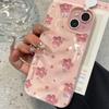 Pink Small Floral Pattern Phone Case For iPhone 17 Case iPhone 16 Pro Max 11 15 14 12 13 Pro Max 16e 7 8 Plus  Silicone Cover