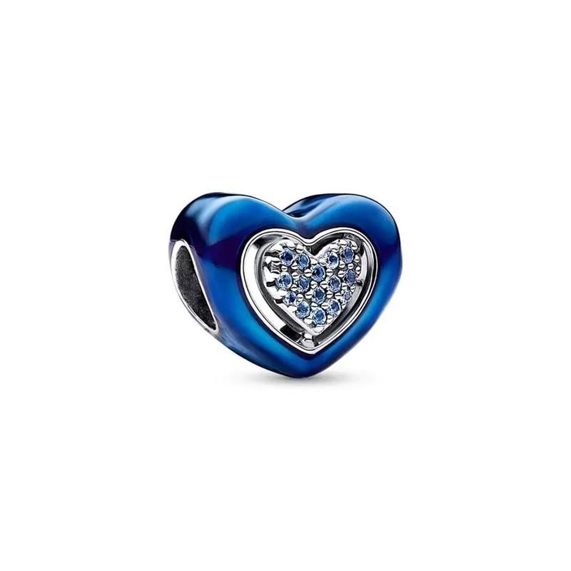 New Heart-Shaped Multiple Series Charm Bead Applicable To Original Plating Copper Jewelry & Diy Making Fine Unique Jewelry Gift