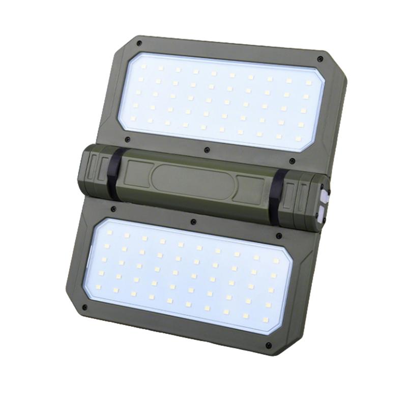 5000mAh Portable Solar Camping Light,Rechargeable Flashlight with Magnetic,Hook,Waterproof,Camping,Outdoor,Fishing,Car Repair,Tent