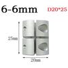 Ultra Aluminum Alloy Coupler for Stepper Motors D20x25 Size