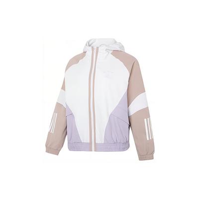 Focus Woven Jacket With Spliced Contrast Women Jacket Lotus-Pink HY2814