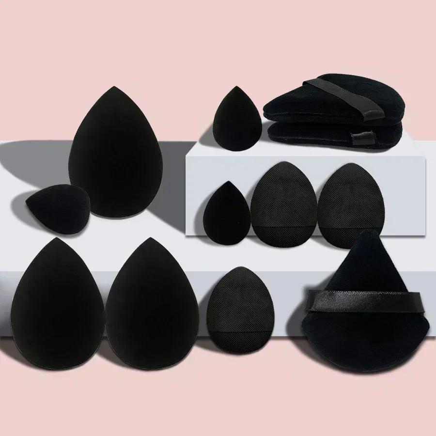 12 14 Pcs Makeup Sponge Blender Beauty Egg for Foundation Powder Application with Storage Bottle Powder Puff Makeup Sponge Set
