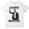 Legends Never Die Charlie Kirk T Shirt Unisex Women Oversized Casaul Shortsleeve Unisex Streetwear HuUnisex Rights Tops