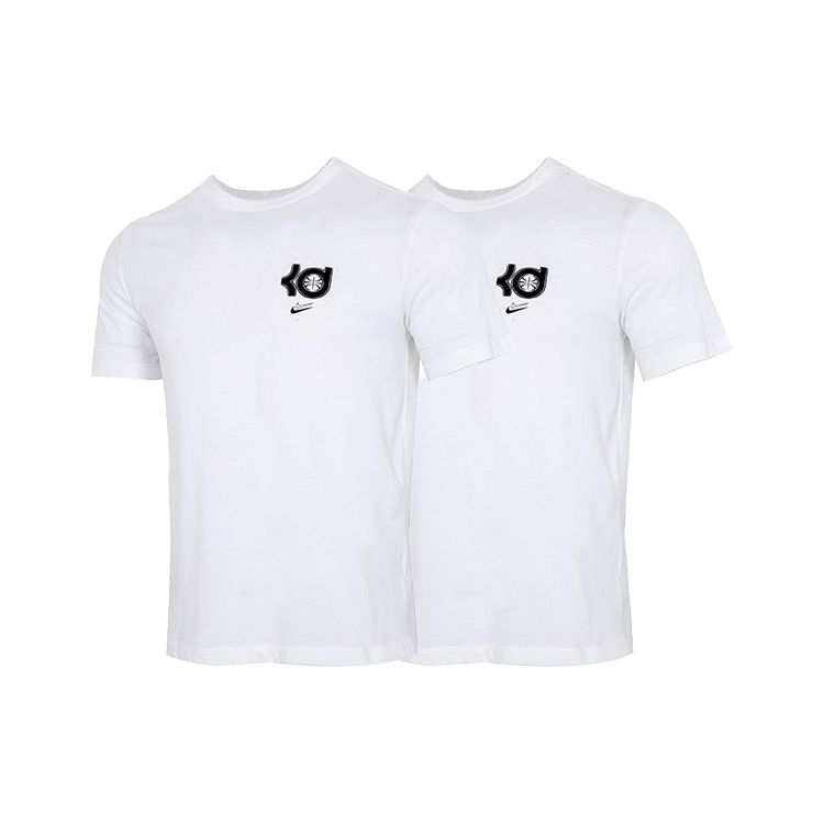 Nike Dri-FIT KD Printed Basketball Crew Neck Short Sleeve T-Shirt Men Tops White DD0776-100
