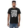 TRAIN EAT SLEEP REPEAT FITNESS MIND SET GYM COOL GRAPHIC T Men's Tee