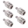 5 Stück N Buchse auf SMA Buchse Stecker RF Koaxialkabel Konverter Adapter Kit