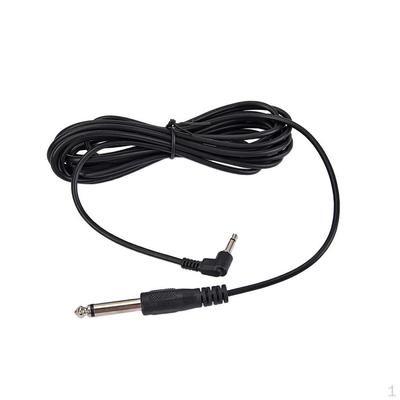 1x 6.35mm To 3.5mm Electric Guitar Audio Connectionsions Cable Cord 300cm