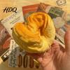 Squeeze Toy for Adults Soft Toast Slow-Rising PU Fidget Stress Anxiety Relief Realistic Bread-Shaped Decompression Gadget Kids