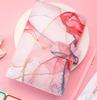 Macaroon Colored Marble Color A6\ PU Leather DIY Binder Notebook Cover Diary Agenda Planner Paper Cover School Stationery