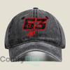 Stylized Go Racing Graphic Fashion Washed Baseball Cap Hat Outdoor Activities