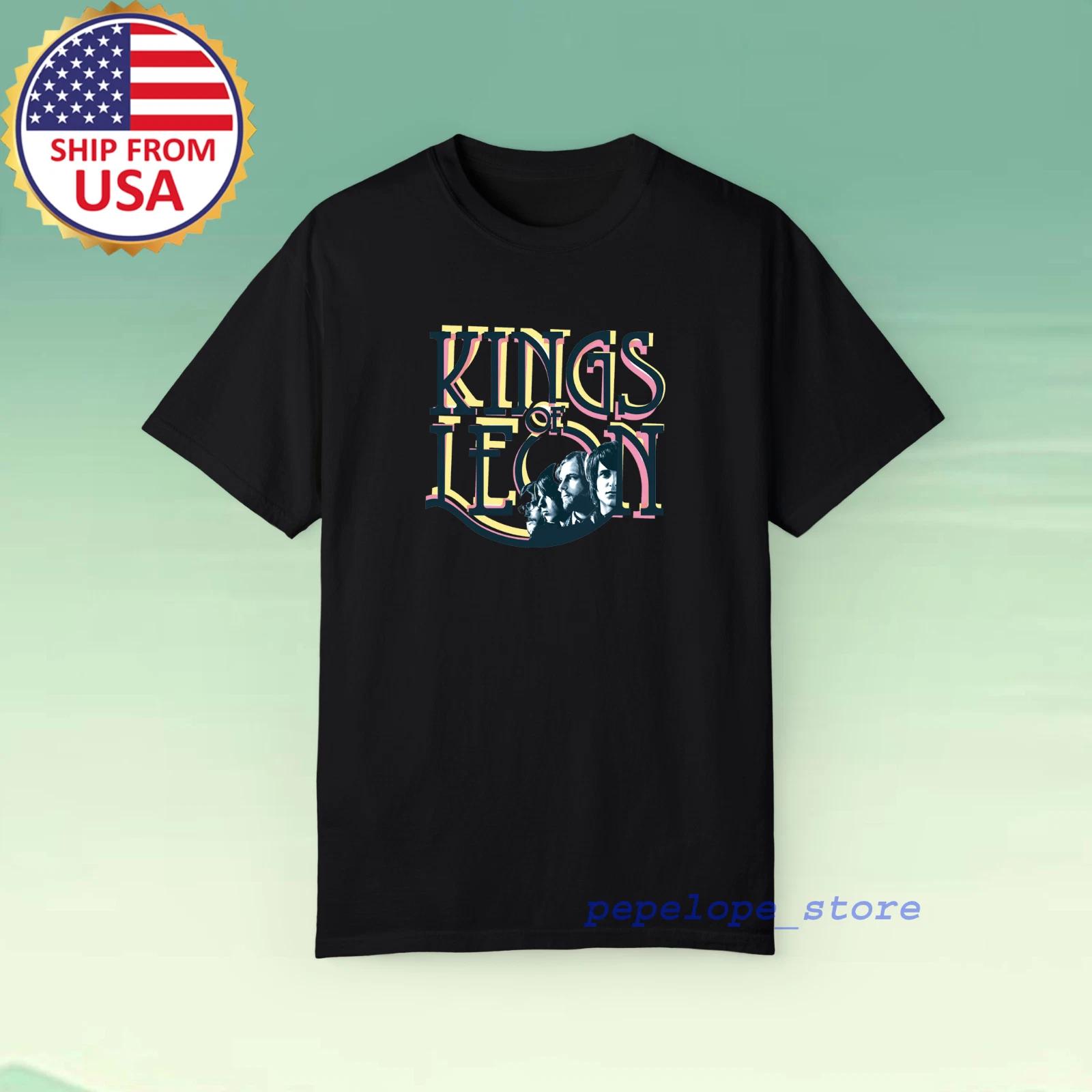 Kings Of Leon Black Men s Black Size S-5XL L