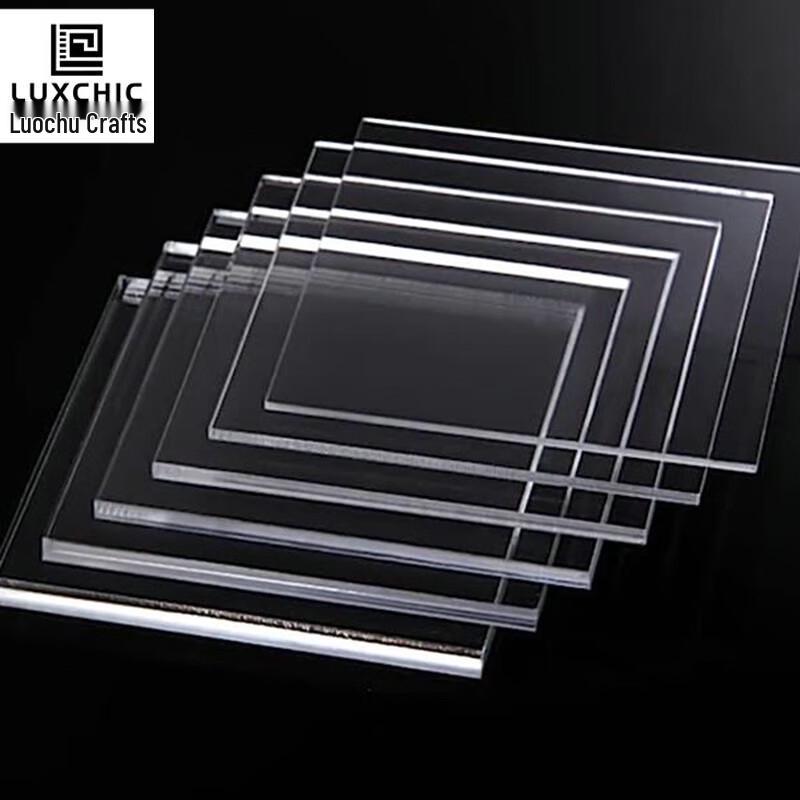 Luxchic 3mm A4 Transparent Acrylic Sheet