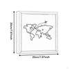 Shadow Box Frame Memory Ticket Holder for Movie Travel Sporting Events Concert Tickets