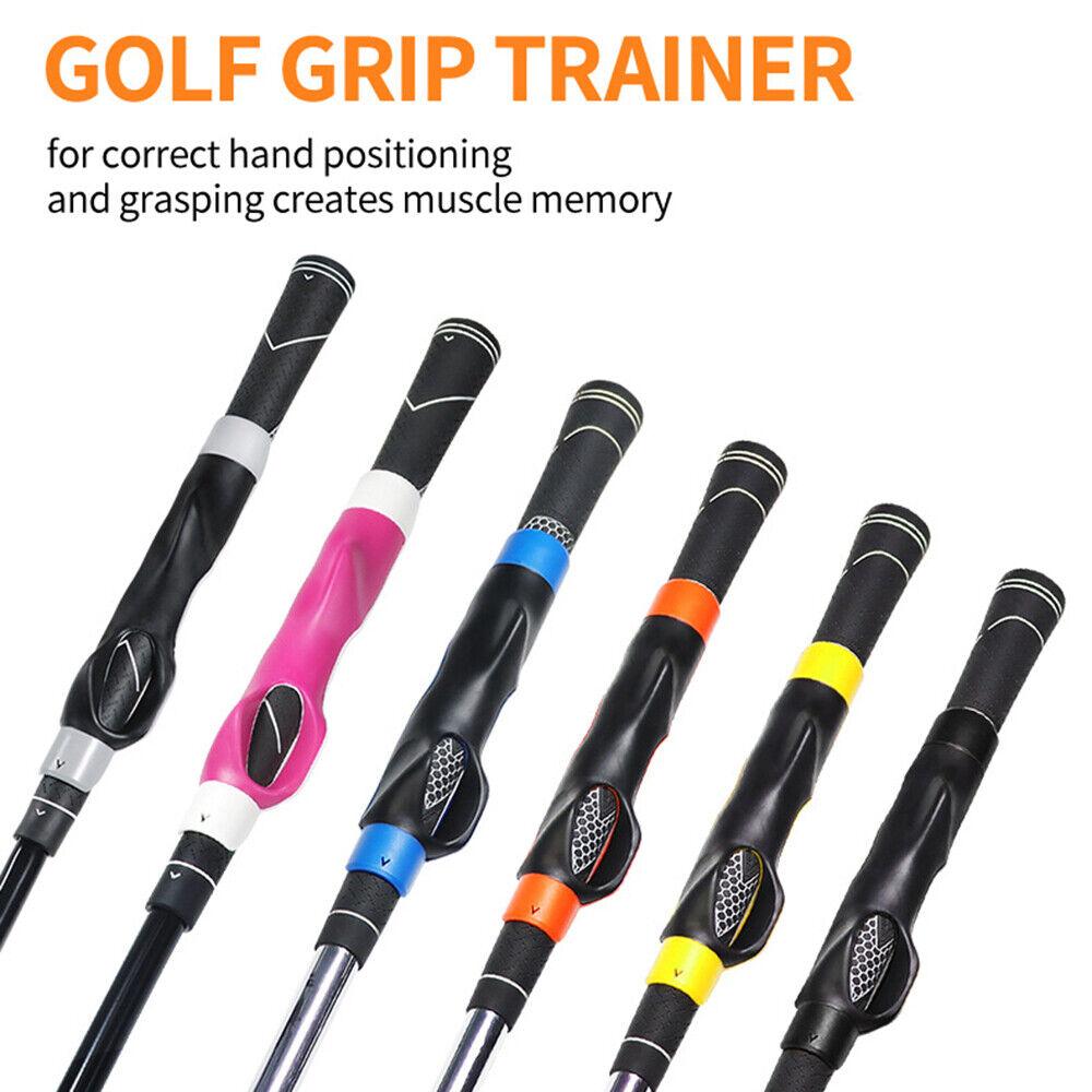 Golf Grip Trainer Attachment Trainer Beginner Outdoor Golf Swing Training Aid