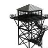 1/64 Lookout Diorama Sandtisch Layout Dekoration Simulation Kompakt Eisenbahnsicherheit Eisenbahn