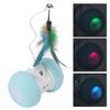 Interaktives Katzenspielzeug Elektrischer Quietschender Rollball USB Wiederaufladbar Intelligentes Automatisches Kätzchenspielzeug