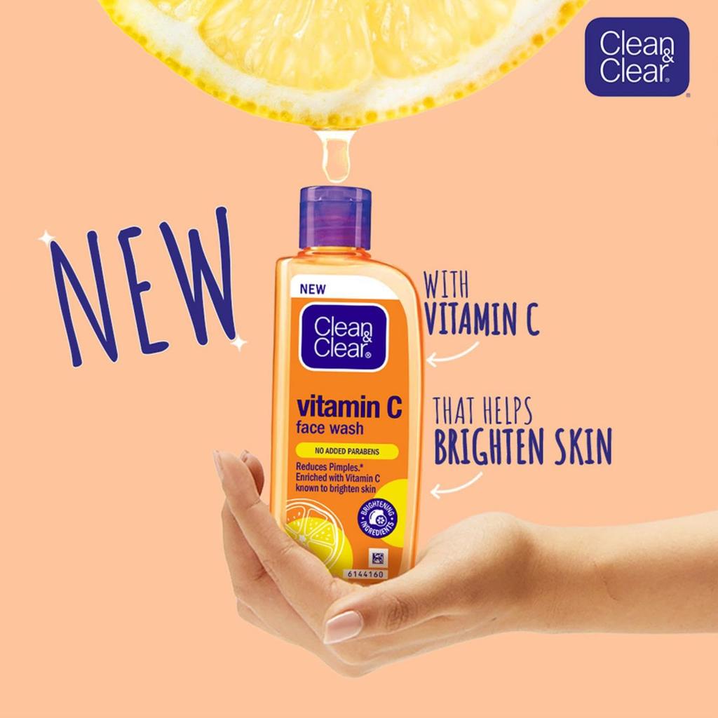 Clean & Clear Vitamin C Face Wash 150ml