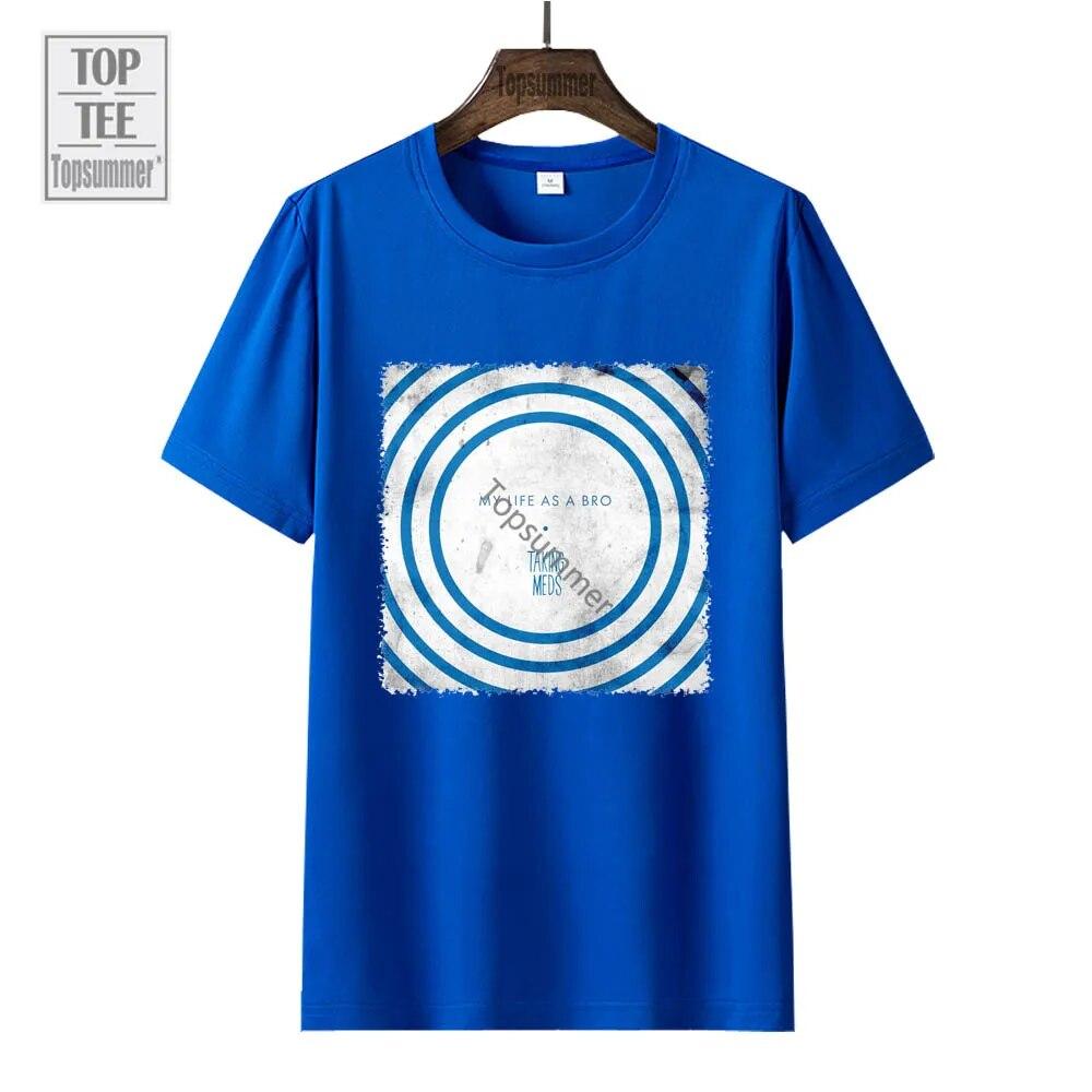 Mitt liv som en bro-album t-shirt Taking Meds Tour t-shirt Unisex Hip Hop Rock kortärmad t-shirt FeUnisex Svarta kläder