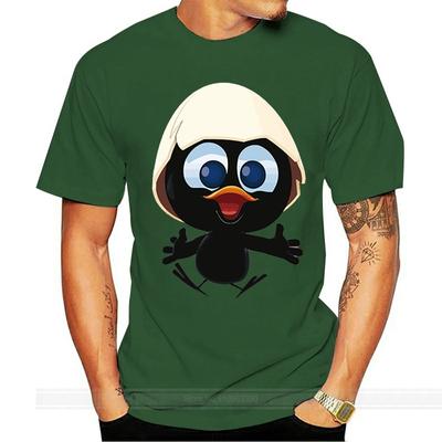 Sunlight T-shirt Stor storlek Män Calimero Män T-shirt Målad Rolig T-shirt Herr T-shirt