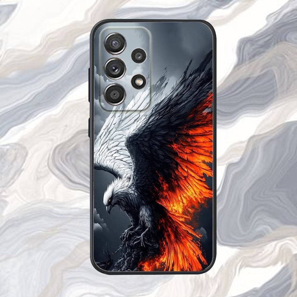 

Big Bird Eagle Phone Case For Samsung S25,S24,S21,S22,S23,S30,Ultra,S20,Plus,Fe,Lite,Note,10,9,5G Black Cover Samsung S25