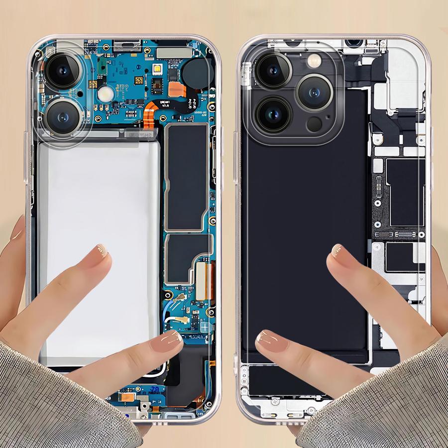 Case for iPhone 17 Pro Max 12 Mini XS Max 14 Plus 13 Pro 15 16 7 8 Air XR 11 Soft Phone Cover Route Creativity