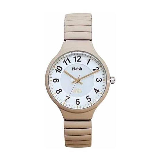 Nickel Free Solar Watch Clock Mocha