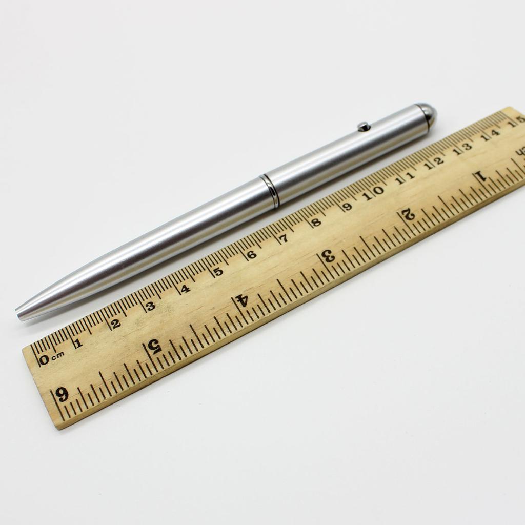 Multi-Purpose Invisible Rotary Ball-Point Pen with LED Light Counterfeit Detector School Office Supplies