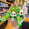 Panda Keychain Pendant - Creative Cultural Souvenir Gift from Chengdu with Bag