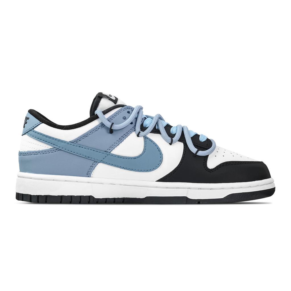 Nike Dunk Wave, Heart Box Abrasion Resistant Abrasion Resistant Low top Skateboard Shoes Unisex Black Blue DD1391-100(Team773--)