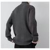 Men's Korean Style High Neck Sweater - Trendy Warm Autumn/Winter Knitwear for Casual Wear