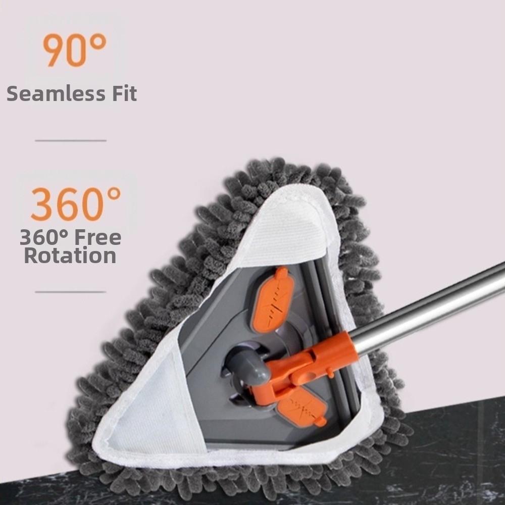 360° Rotatable Glasss Wall Mop Dry And Wet Use Glass Door Mop New Window Cleaning Mop For Ceiling