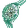 Swatch Scubaqua Medusae Unisex Watch Green 43mm Water Resistant Silicone Strap